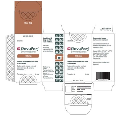 Revuforj 110 mg Carton (Revuforj 110 mg Carton)